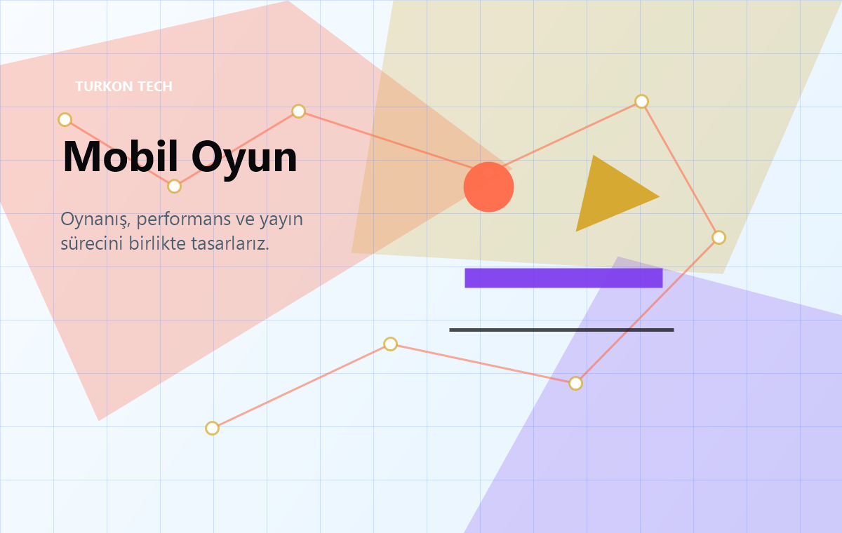 Mobil oyun prototip görseli